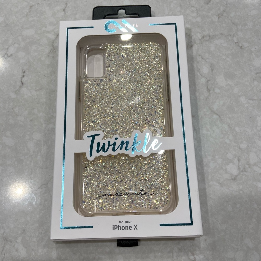 Casemate Twinkle iPhone XS case w/bonus